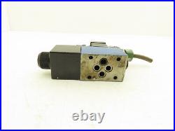 Rexroth 3WE6B62/EW110N9DA/62 Hydraulic Directional Control Solenoid Valve 24VDC