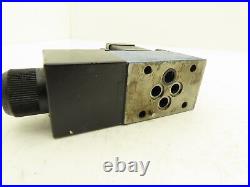 Rexroth 3WE6B62/EW110N9DA/62 Hydraulic Directional Control Solenoid Valve 24VDC