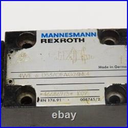 Rexroth 4WE 6 D53/OFAG24NK4 4/2Way Detent Double Solenoid Hydraulic Valve 24VDC