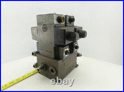 Rexroth 4WE10D31/0FCW110N9DAL 4/2 Way Hydraulic Valve Check Assembly 115V Coil