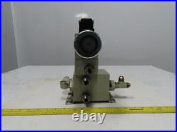 Rexroth 4WE10E40/CG24N9DK24L Hydraulic Direction Control Valve Assembly