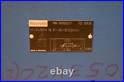 Rexroth M-Z4SEH 16 E1-20/3CG24K4 Hydraulic 4/3 Spool Valve 24 V DC R901262377