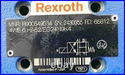 Rexroth R900549534 Hydraulic Directional Control Valve (3 Available)