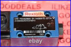 Rexroth R900929893 Hydraulic Directional Solenoid Valve 3WE6A62/EW24N9K4 New