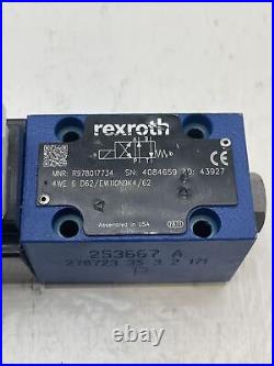 Rexroth R978017734 Hydraulic Directional Control Valve 4WE6D62/EW110N9K4/62