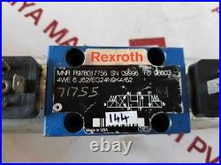 Rexroth R978017756 Hydraulic Directional Control Valve 4WE 6 J62/EG24N9K4/62