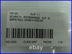 Rexroth R978909602 Hydraulic Directional Control Valve