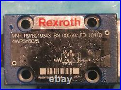 Rexroth R978919343 Hydraulic Direction Valve 4WP6Y60/5 New