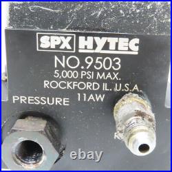 SPX Hytec 9503 2 Way Hydraulic Manual Directional Control Valve 5000PSI
