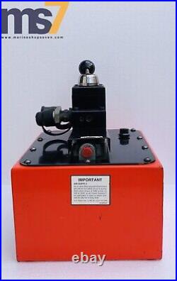 SPX POWER TEAM PA6DM-2 AIR HYDRAULIC FOOT PUMP With4 WAY VALVE 10000 PSI/700 BAR