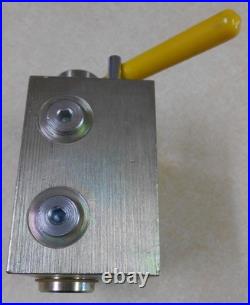 Shoemaker 8375 Hydraulic Directional Valve Block 6168 3/4-16 2 to 4 Port 49-25