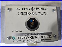 Sperry-Vickers #DG4S4-012C-50-JA Directional Solenoid Hydraulic Valve