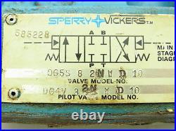 Sperry Vickers DG5S-8-2N-W-D-10 Hydraulic Directional Control Valve Base D08