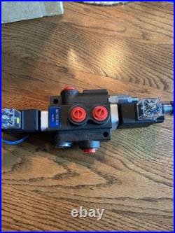 Spool Solenoid 12V DC Hydraulic Control Valve Double Acting 13 GPM 3600 PSI New