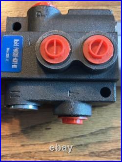Spool Solenoid 12V DC Hydraulic Control Valve Double Acting 13 GPM 3600 PSI New