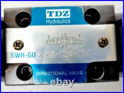 TDZ Hydraulics 2-C2-D24-35J Directional Control Valve NEW
