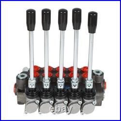 TINVHY 5 Spool Adjustable Hydraulic Directional Control Valve