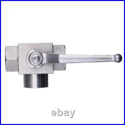 Taixin 3way Hydraulic Ball Valve 3/4 inch NPT Female Hydraulic Valve 5800PSI