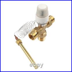 Three Way 1 Inch Hydraulic Diverter Valve with Built In Temperature Sensor