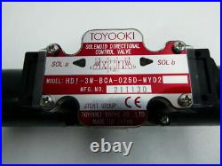 Toyooki HD1-3W-BCA-025D-WYD2 Hydraulic Directional Control Valve