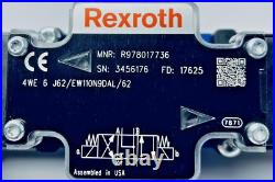 Unused Rexroth R978017736 Hydraulic Directional Control Valve 4-way