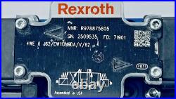 Unused Rexroth R978875805 Hydraulic Directional Control Valve 4-way 110vac