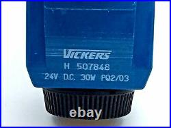 VICKERS DG4V-3-6C-M-U-H7-60 Hydraulic Valve Solenoid Directional 24V DC