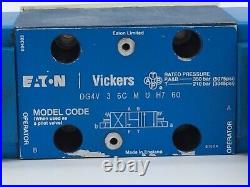 VICKERS DG4V-3-6C-M-U-H7-60 Hydraulic Valve Solenoid Directional 24V DC