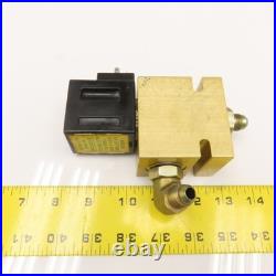 Vickers 2 Way Hydraulic Solenoid Valve 24VDC 3/4-16 8 ORB Vickers 2 Way Hydraulic Solenoid Valve 24VDC 3/4-16 8 ORB