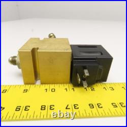 Vickers 2 Way Hydraulic Solenoid Valve 24VDC 3/4-16 8 ORB Vickers 2 Way Hydraulic Solenoid Valve 24VDC 3/4-16 8 ORB