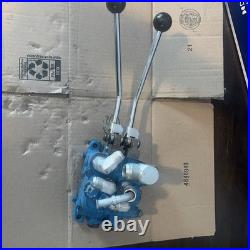 Vickers 222627 Hydraulic Manual 2 Spool Valve 3 Position Control