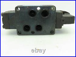 Vickers DG17S-8-8C-10 Hydraulic Directional Valve Manual Lever Spring Return