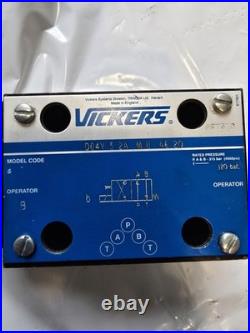 Vickers DG4V-5-2A-M-U-A6-20 Hydraulic Directional Control Valve 315 Bar Solenoid