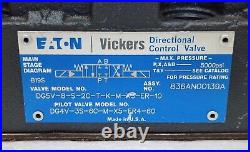 Vickers Dg5v-8-s-2c-t-k-m-x5-er-10 Directional Valve, Dg4v-3s-6c-m-x5-er4-60