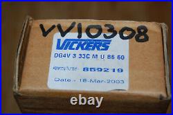 Vickers/ Eaton DG4V 3 33C MU B6 60 Hydraulic Directional Control Valve