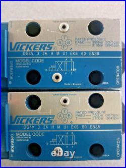 Vickers Hydraulic Directional Control Valve DG4V 3 2A H M U1 EK6 60 EN38