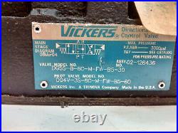 Vickers Hydraulic Directional Control Valve DG5S-8-6C-M-FW-B5-30 With DG4V-3S-6C