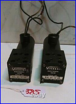 Vickers Hydraulic Directional Valve D1L-2A-12-S6 (385)