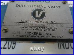 Vickers Hydraulic Directional Valve Dg4s4011cm60 New
