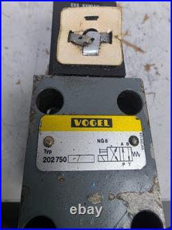 Vogel 202750 Ng6 Hydraulic Solenoid Directional Valve