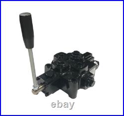 Walvoil 1 Bank 3/8 BSP 40 l/min Rotary Operated Lever Hydraulic Monoblock Valve