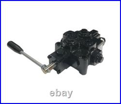 Walvoil 1 Bank 3/8 BSP 40 l/min Rotary Operated Lever Hydraulic Monoblock Valve