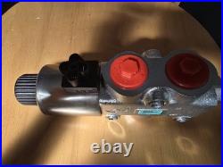Walvoil DFE052 Solenoid Diverter Valve 3 Way 3/8 BSP 12/24V DC 60 L/min 315 Bar