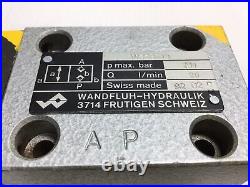 Wandfluh AM22061A Hydraulic Directional Valve 200 Pmax Bar