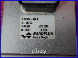 Wandfluh CETOP5 NG10 Hydraulic Seated Directional Valve AS32101A-S55#1 24VDC